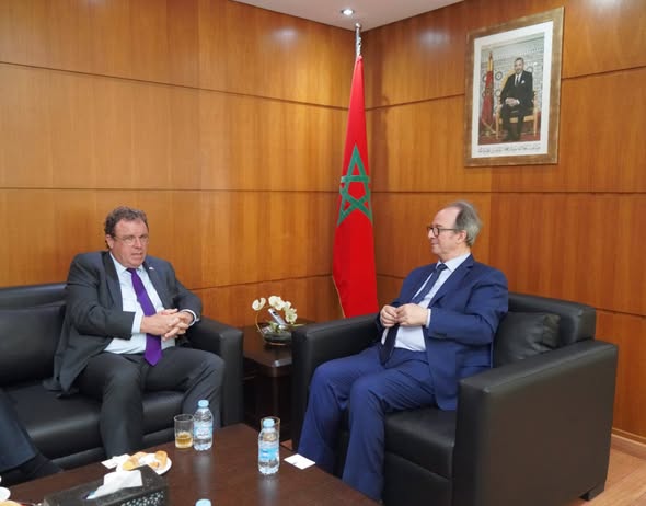 زيارة ود ومجاملة لسفير مملكة هولندا في المغرب