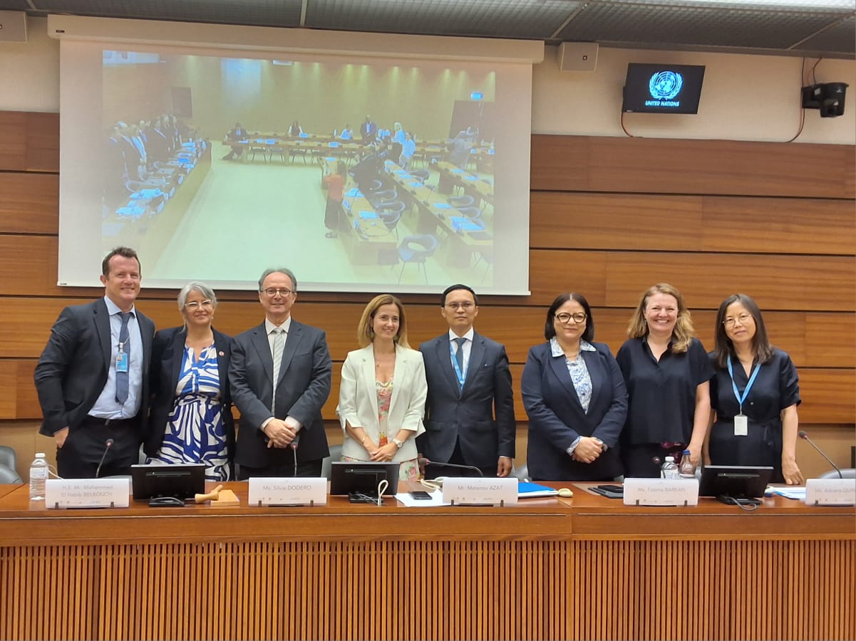 السيد بلكوش في اختتام اللقاء التمهيدي لحوار غليون ال11