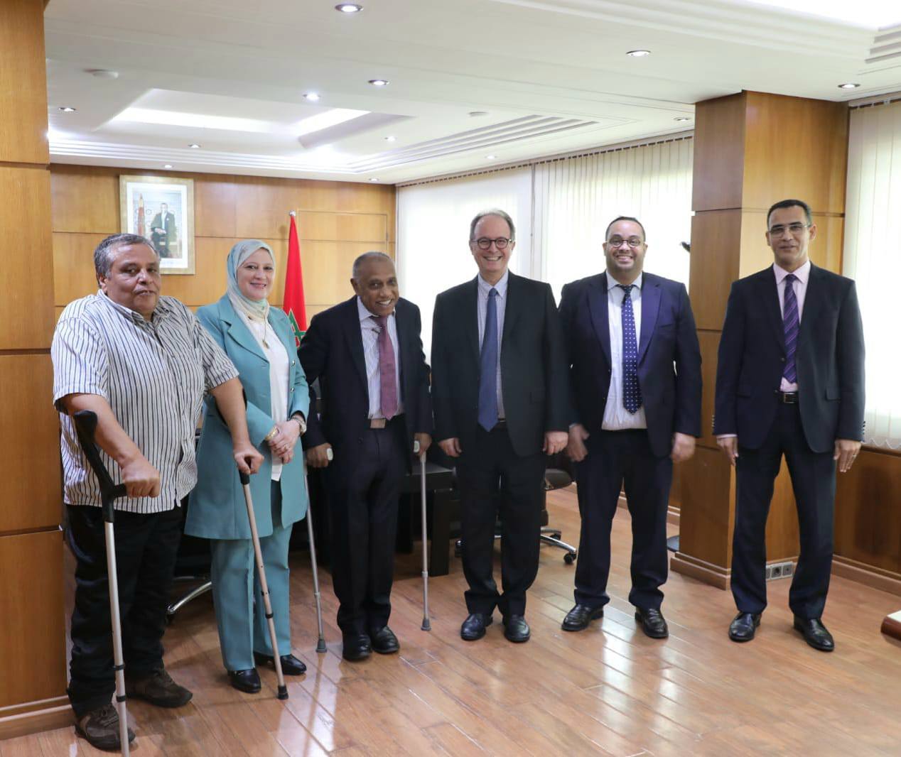 زيارة وفد التحالف من أجل النهوض بحقوق الأشحاص في وضعية إعاقة