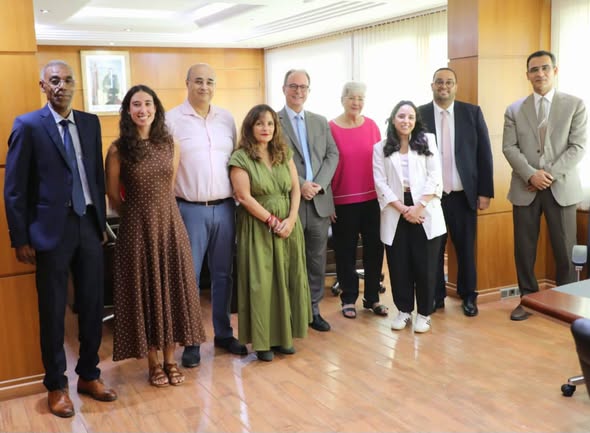 استقبال أعضاء وفد عن منتدى اتفاقية حقوق الطفل بالمغرب