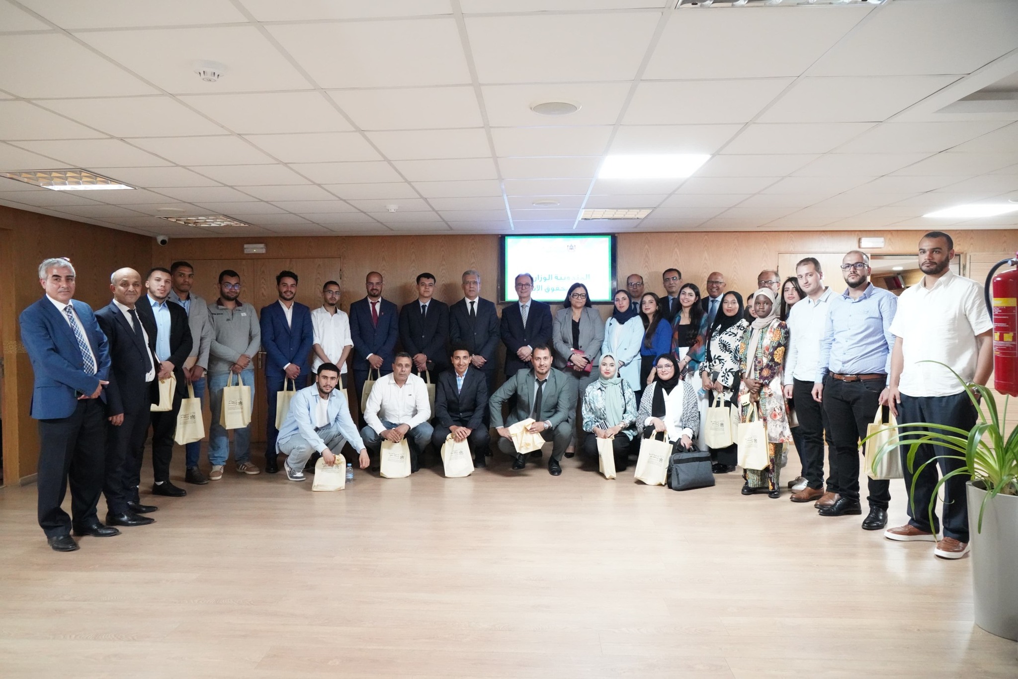 المندوب الوزاري يستقبل طلبة كلية الحقوق أكدال