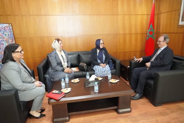 استقبال تحالف جمعيتي تجديد الوعي النسائي والجمعية المهنية للنساء المقاولات