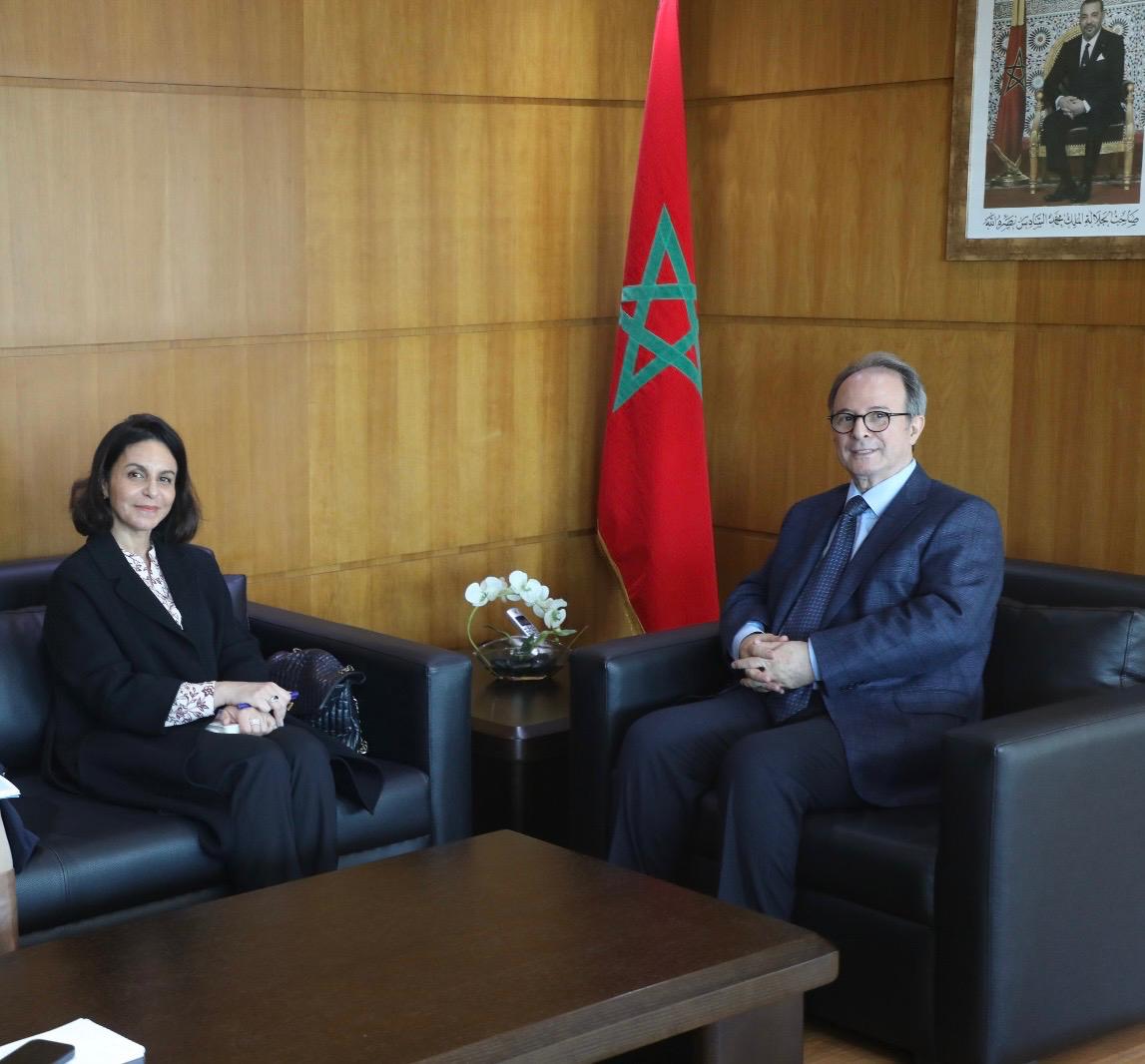 استقبال ممثلة الأمم المتحدة للمرأة في المغرب