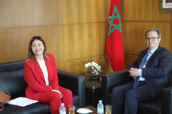 استقبال المديرة التنفيذية لمركز شمال جنوب مجلس أوروبا