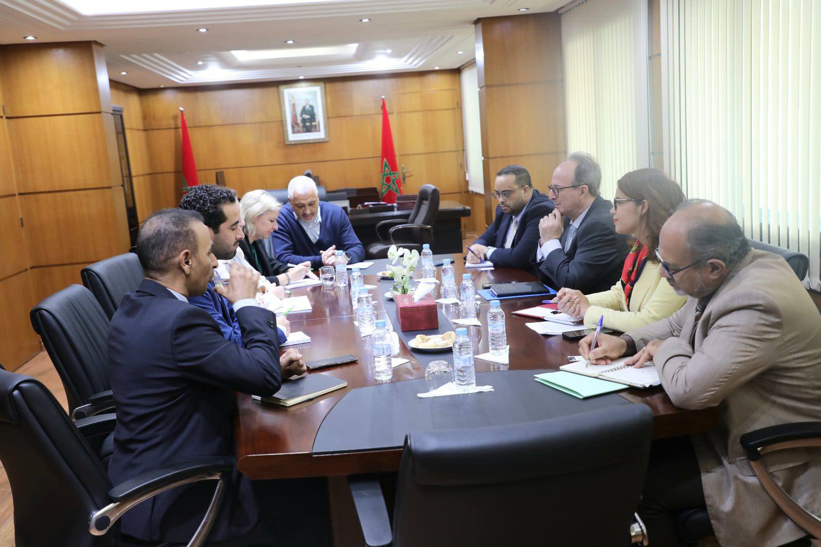 استقبال وفد عن المعهد الدنماركي لحقوق الإنسان