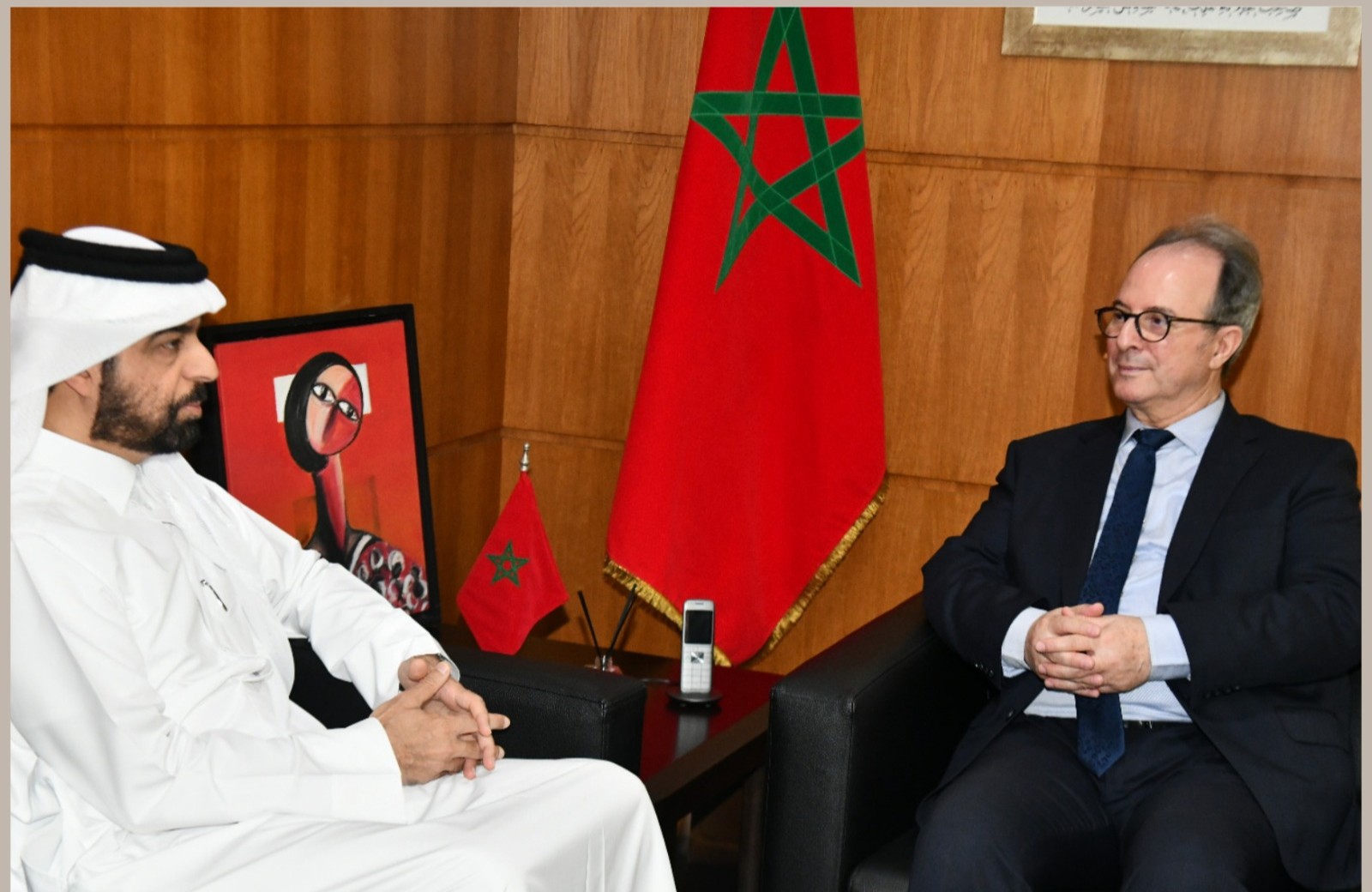 تنسيق مثمر مع الشبكة العربية للمؤسسات الوطنية لحقوق الإنسان واللجنة الوطنية القطرية لحقوق الإنسانواستعداد لبلورة برامج مشترك  مع المندوبية الوزارية المكلفة بحقوق الإنسان