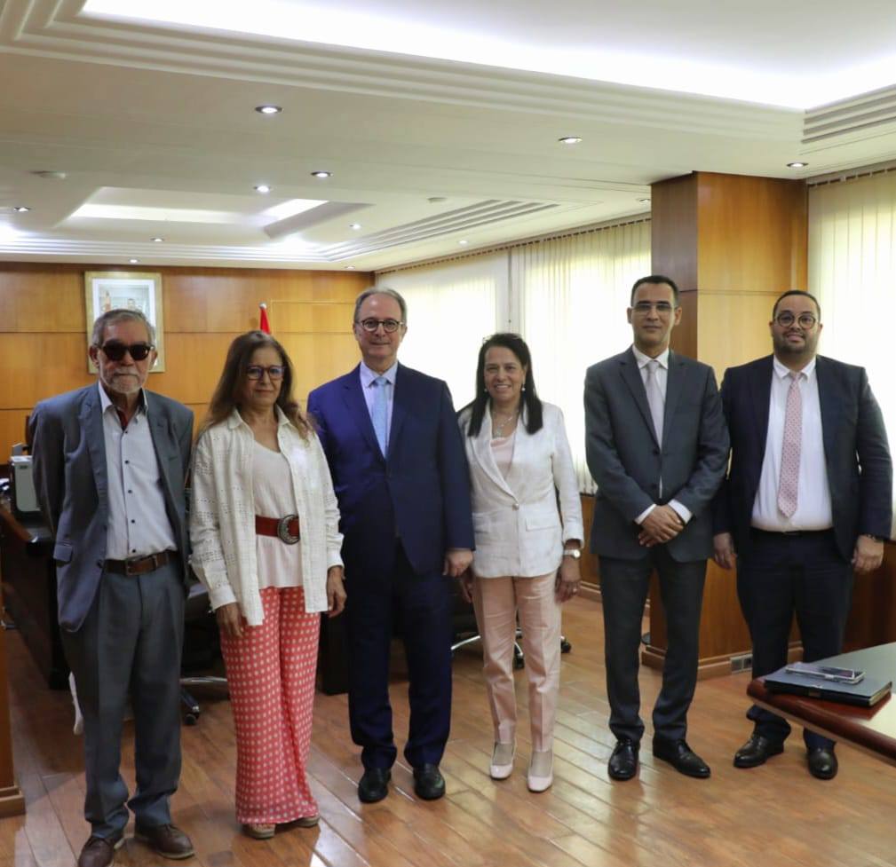 استقبال وفد عن قيادة جمعية وصل سجن-مجتمع