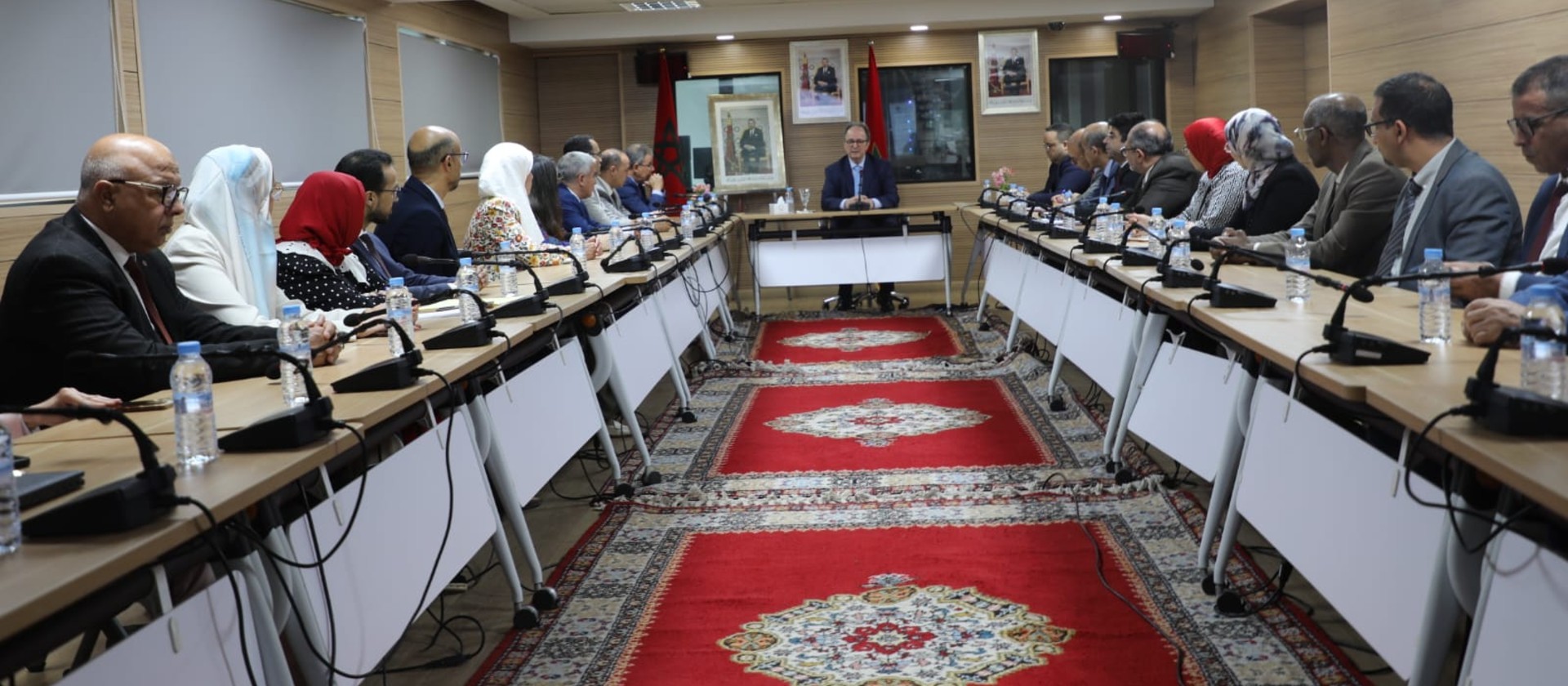 السيد المندوب الوزاري يترأس حفل تنصيب السيد الكاتب العام الجديد للمندوبية الوزارية